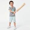 Regular Fit Polo Neck Solid Tshirt