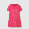 Girls Regular Fit Round Neck Floral Dress