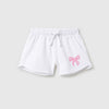 Girls Solid Regular Fit Shorts