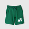 Boys Regular Fit Mid Rise Solid Shorts