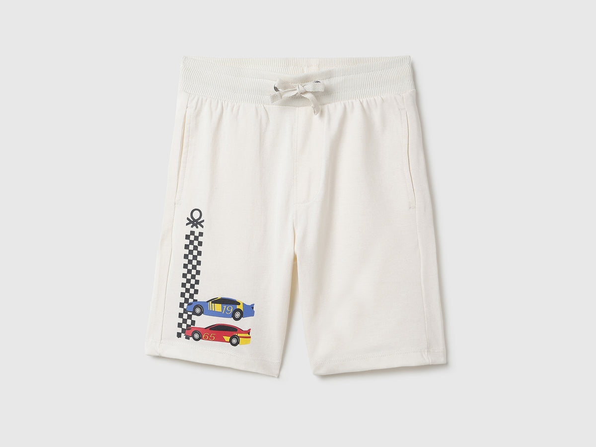 Boys Printed Regular Fit Shorts
