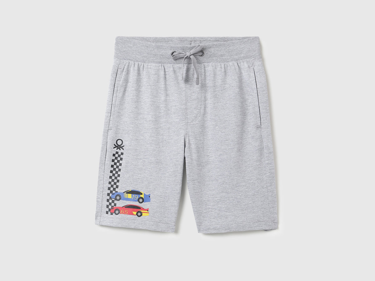 Boys Printed Regular Fit Shorts