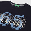 Boxy Fit Round Neck Printed T-Shirt