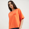 Women Round Neck Solid T-Shirt