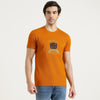 Regular Fit Round Neck Embroidered T-Shirt