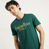 Regular Fit Round Neck Printed T-Shirt