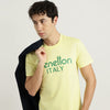 Regular Fit Round Neck Printed T-Shirt