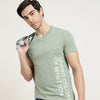 Regular Fit Round Neck Solid Tshirt