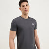 Regular Fit Round Neck Solid T-Shirt