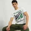 Men Relaxed Fit Round Neck Solid T-Shirt
