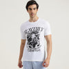 Relaxed Fit Round Neck Graphic T-Shirt