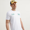 Relaxed Fit Round Neck Graphic Printed T-Shirt