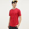 Relaxed Fit Round Neck Printed T-Shirt
