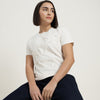 Round Neck Self Design T-Shirt