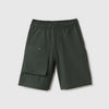 Girls Solid Relaxed Fit Bermuda Shorts