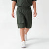Boys Solid Relaxed Fit Shorts