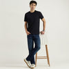 Relaxed Fit Round Neck Patterned T-Shirt