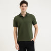 Relaxed Fit Polo Neck Solid T-Shirt