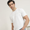 Relaxed Fit Round Neck Solid Tshirt