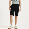 Relaxed Fit Solid Shorts