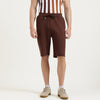 Relaxed Fit Solid Shorts
