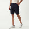 Solid Comfort Fit Cargo Shorts