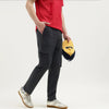 Relaxed Fit Mid Rise Solid Cargo Pant