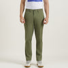Solid Relaxed Fit Trousers