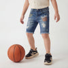 Boys Regular Fit Mid Rise Printed Shorts
