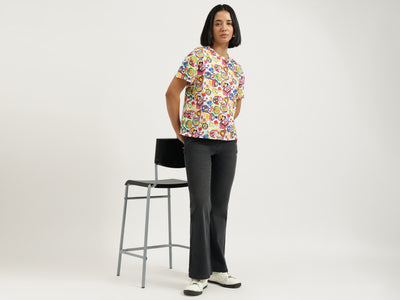 Boot-Leg Solid Jeans