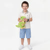 Solid Regular Fit Cargo Shorts