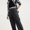 Solid Straight Fit Cargo Pant