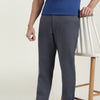 Relaxed Fit Mid Rise Solid Trousers
