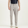 Relaxed Fit Mid Rise Solid Trousers