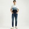Men Low Crotch Solid Mid Rise Jeans