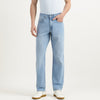 Comfort Fit Mid Rise Solid Jeans