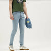 Skinny Fit Mid Rise Solid Jeans