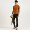 Men Solid Low Crotch Fit Cross Hatch Jeans