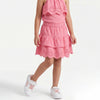 Girls Schiffli Embroidered Regular Fit Skirt