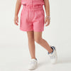Girls Solid Regular Fit Bermuda Shorts