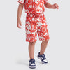 Boys Regular Fit Mid Rise Printed Shorts