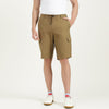 Comfort Fit Mid Rise Solid Shorts