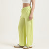 Straight Fit High Rise Solid Trousers