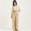 Regular Fit Spread Collar Solid Shirt