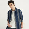 Regular Fit Spread Collar Check Shirt
