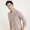 Regular Fit Button Down Checkered Shirt