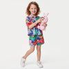 Girls Regular Fit Regular Collar Floral Shirt