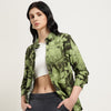 Regular Fit Spread Collar Floral Shirt