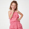 Girls Regular Fit Shoulder Strap Lace Camisole Top