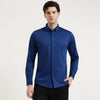 Slim Fit Button Down Solid Shirt
